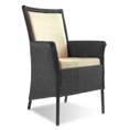 lloyd Loom of Spalding Boston Upholstered Dining Chair With Arms C039U